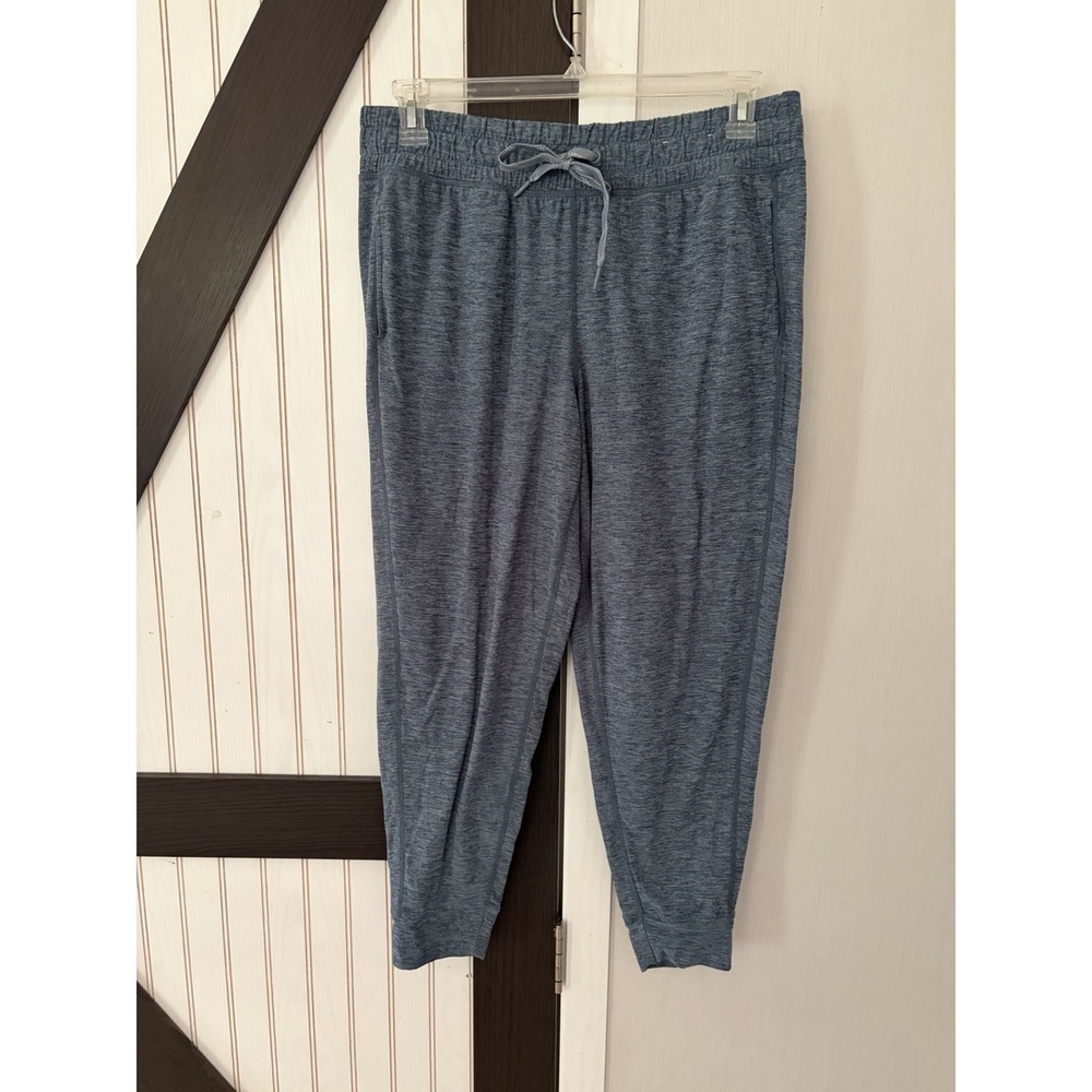 FLX Sweatpants Joggers Women’s Large Gray Pockets Drawstring Stretch
